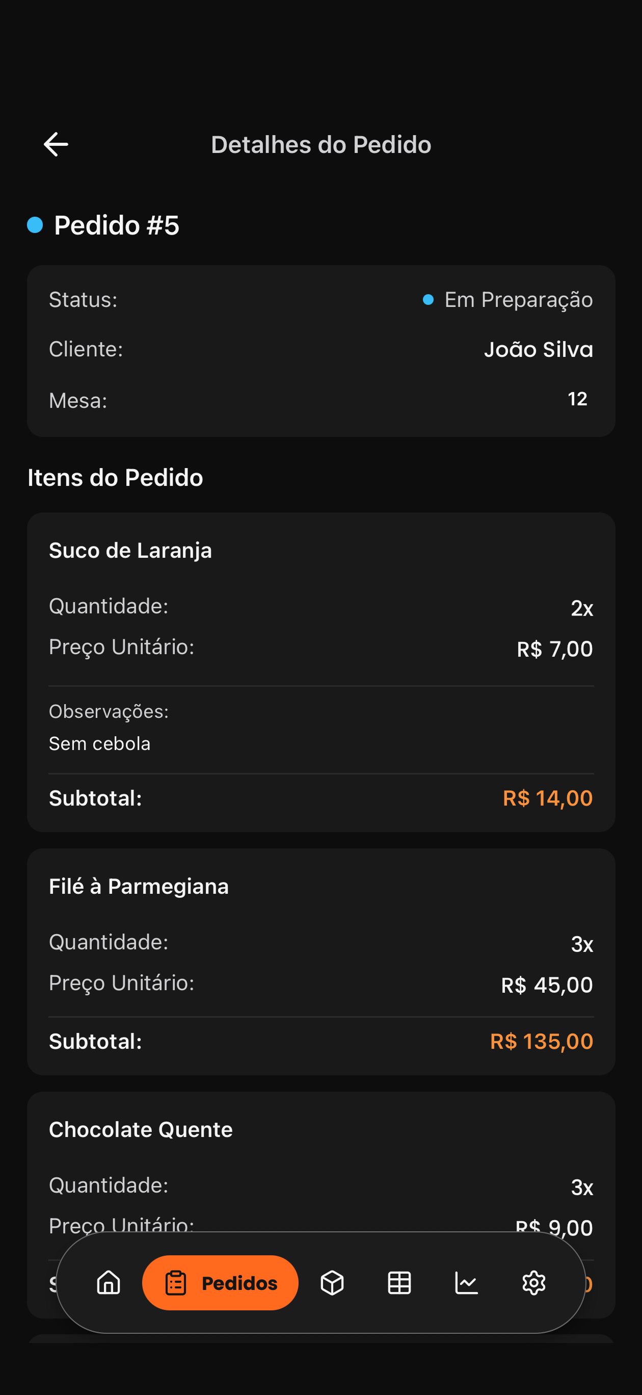 Acompanhe seus pedidos 2